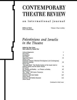 Palestinians and Israelis in the Theatre
