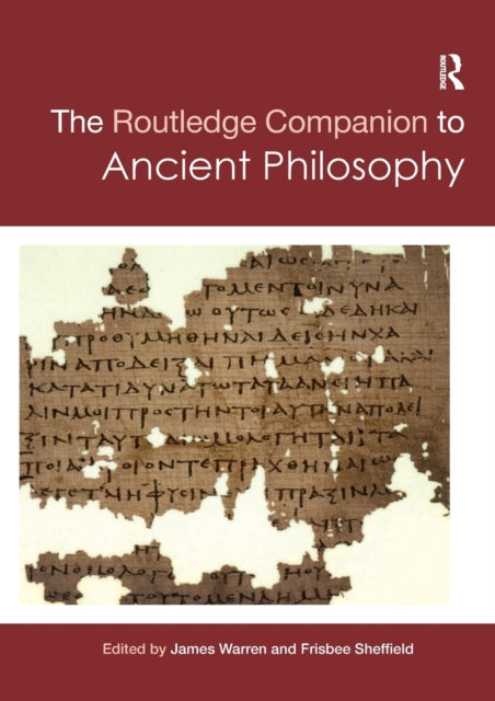 Book cover of: Routledge Companion to Ancient Philosophy. By: Frisbee Sheffield