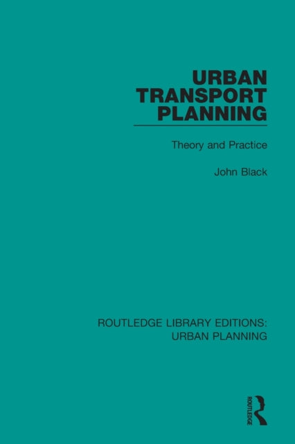 Book cover of: Urban Transport Planning