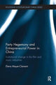 Book cover of: Party Hegemony and Entrepreneurial Power in China. By: Elena Meyer-Clement
