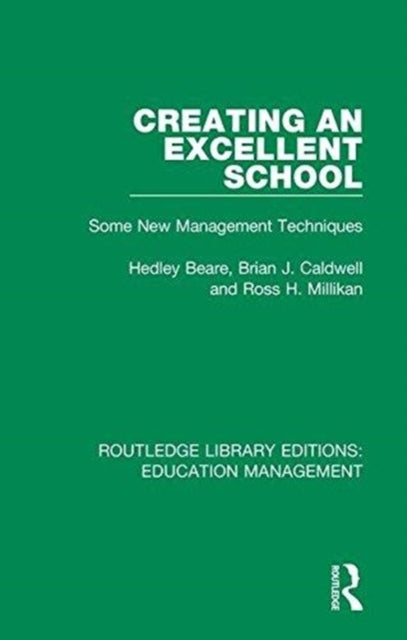 Book cover of: Routledge Library Editions: Education Management