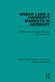 Book cover of: Urban Land and Property Markets in Germany