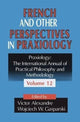 Book cover of: French and Other Perspectives in Praxiology. By: Victor Alexandre
