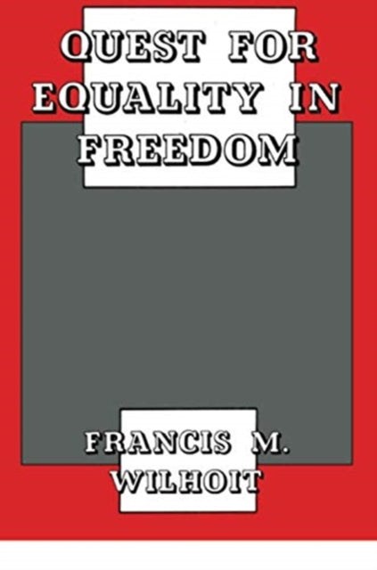 Book cover of: Quest for Equality in Freedom
