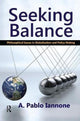 Book cover of: Seeking Balance. By: A. Pablo Iannone