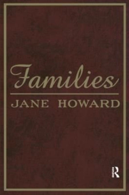 Book cover of: Families. By: Jane Howard