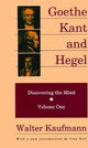 Book cover of: Goethe, Kant, and Hegel. By: Walter Kaufmann
