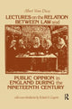 Book cover of: Lectures on the Relation Between Law and Public Opinion in England During the Nineteenth Century. By: Albert Venn Dicey