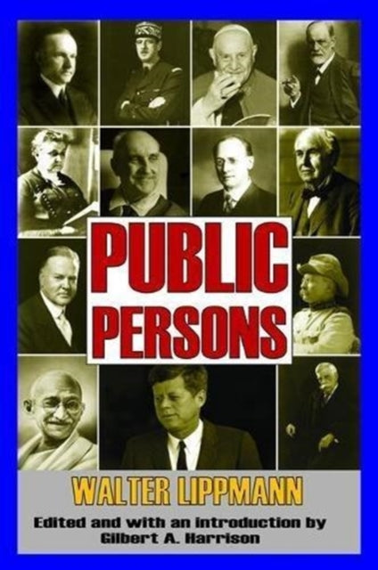 Book cover of: Public Persons. By: Walter Lippmann