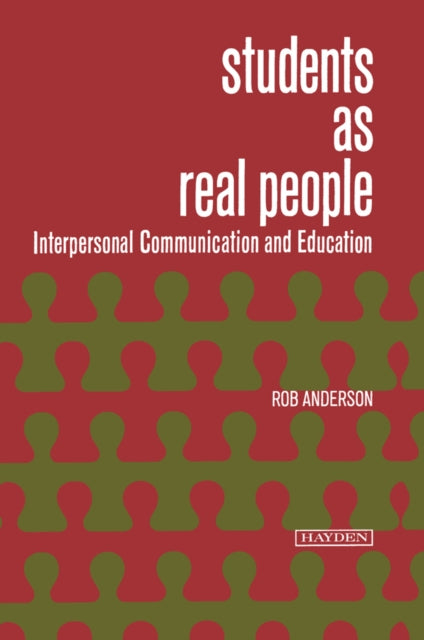 Book cover of: Students as Real People. By: Rob Anderson