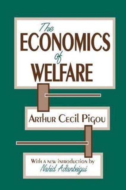 Book cover of: Economics of Welfare. By: A. C. Pigou