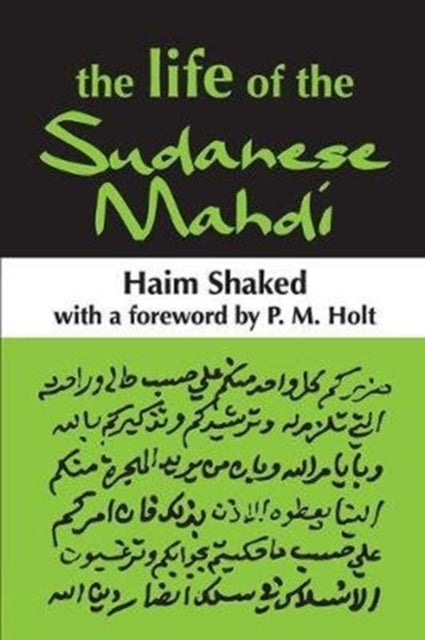 Book cover of: Life of the Sudanese Mahdi. By: Haim Shaked