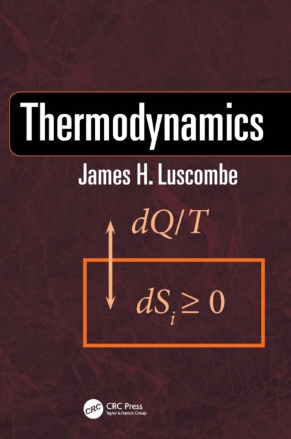 Book cover of: Thermodynamics. By: James Luscombe
