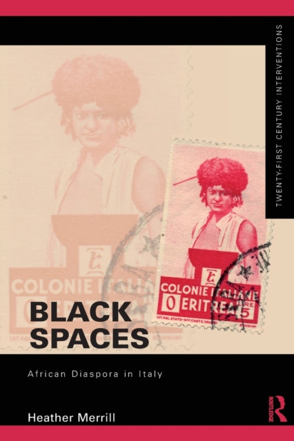 Book cover of: Black Spaces. By: Heather Merrill