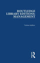 Book cover of: Routledge Library Editions: Management