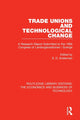 Book cover of: Trade Unions and Technological Change. By: Steven Anderman
