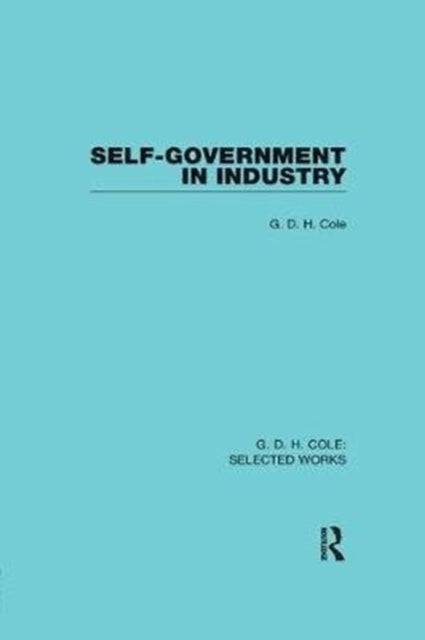Self-Government in Industry