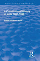 Book cover of: Revival: A Constitutional History of India (1936). By: Arthur Berriedale Keith