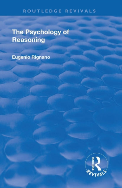 Revival: The Psychology of Reasoning (1923)
