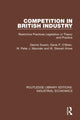 Book cover of: Competition in British Industry. By: Dennis Swan
