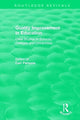 Book cover of: Quality Improvement in Education. By: Carl Parsons