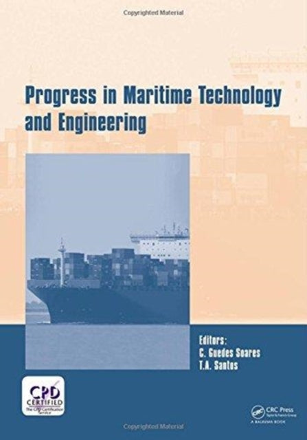 Book cover of: Progress in Maritime Technology and Engineering. By: T. A. Santos