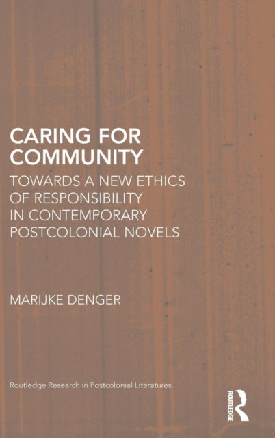 Book cover of: Caring for Community. By: Marijke Denger