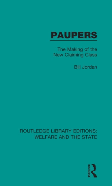 Book cover of: Paupers. By: Bill Jordan