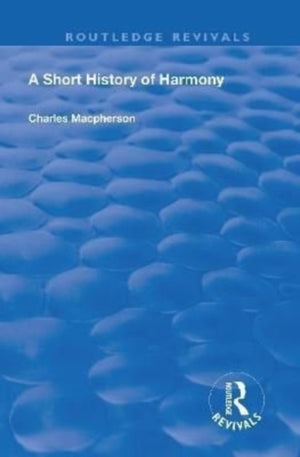 A Short History of Harmony