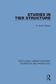 Book cover of: Studies in Tier Structure. By: R. Armin Mester