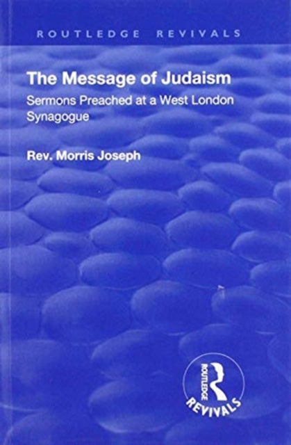 The Message of Judaism