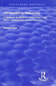Book cover of: Introduction to Philosophy. By: Oswald Külpe