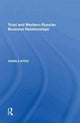 Book cover of: Trust and Western-Russian Business Relationships