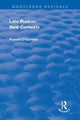 Book cover of: Late Ruskin: New Contexts