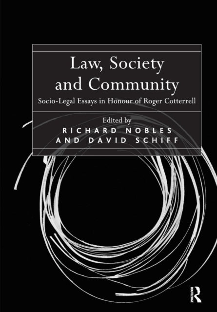 Book cover of: Law, Society and Community. By: Richard Nobles