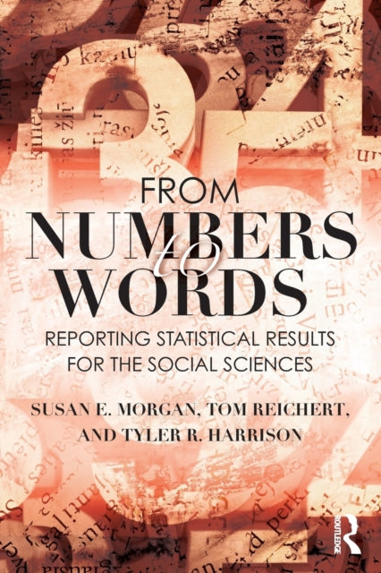 Book cover of: From Numbers to Words. By: Susan Morgan