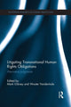 Book cover of: Litigating Transnational Human Rights Obligations. By: Mark Gibney