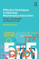 Book cover of: Effective Techniques to Motivate Mathematics Instruction. By: Alfred S. Posamentier