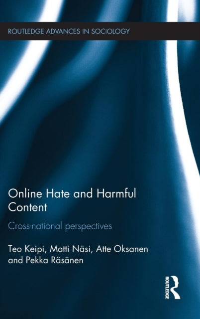 Book cover of: Online Hate and Harmful Content. By: Pekka Räsänen