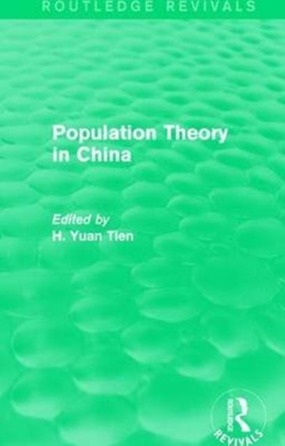Population Theory in China