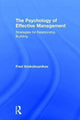 Book cover of: Psychology of Effective Management. By: Fred Voskoboynikov