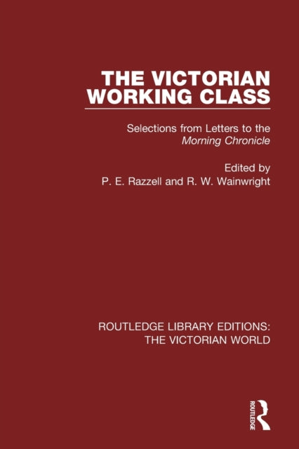 Book cover of: Victorian Working Class. By: P. E. Razzell