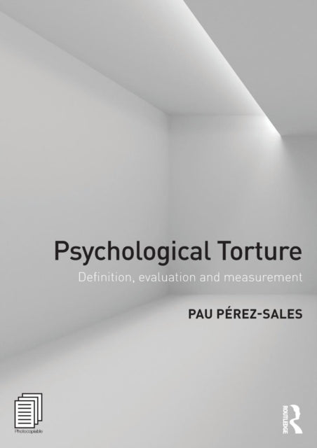 Book cover of: Psychological Torture. By: Pau Perez Sales