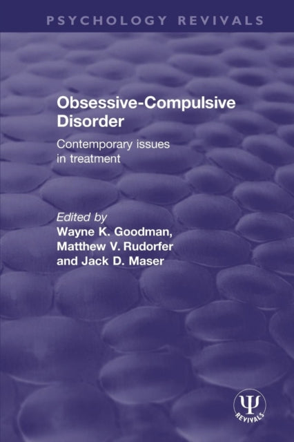 Book cover of: Obsessive-Compulsive Disorder