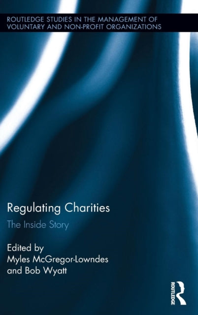 Book cover of: Regulating Charities. By: Myles McGregor-Lowndes
