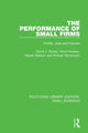 Book cover of: Performance of Small Firms. By: David J. Storey