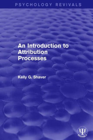 Introduction to Attribution Processes