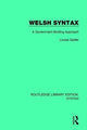 Book cover of: Welsh Syntax. By: Louisa Sadler