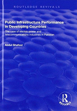 Public Infrastructure Performance in Developing Countries