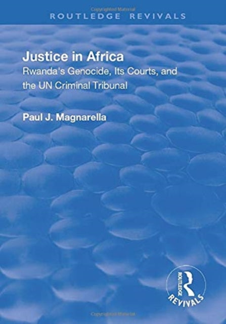 Book cover of: Justice in Africa. By: Paul Magnarella